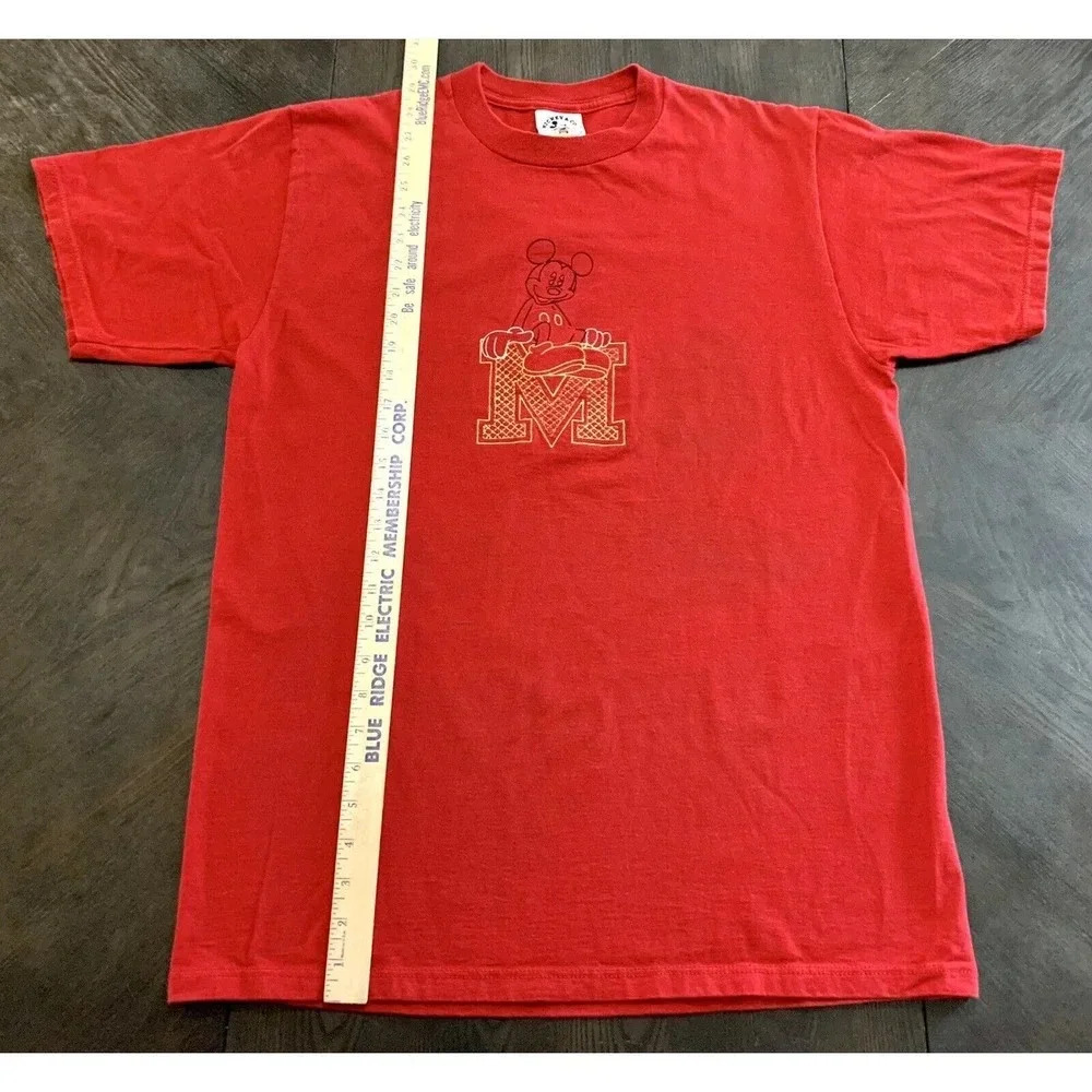 Vintage Disney Mickey Mouse T Shirt Mickey & Co. Size Large Tshirt Made In USA - Picture 7 of 11